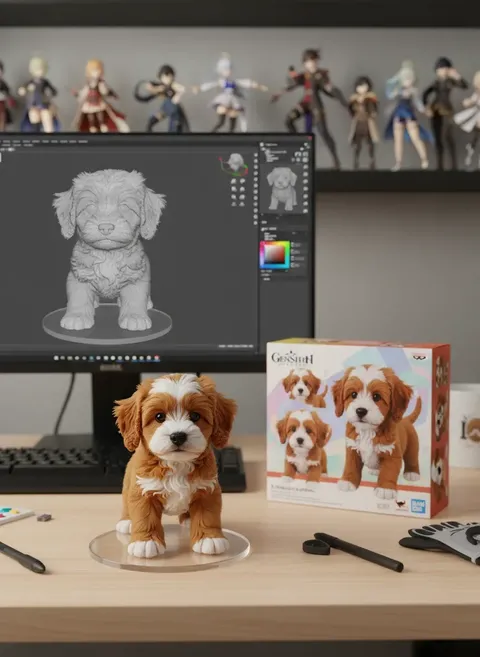 Tendencia--Convertir en una figura de acción con un solo clic