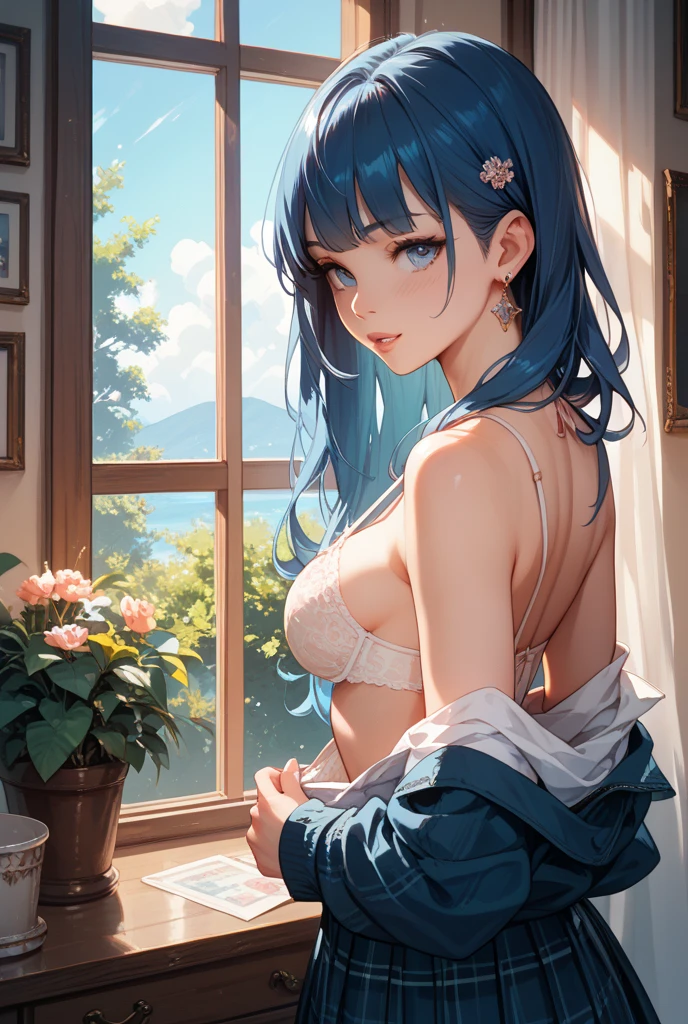 (masterpiece, best quality, ultra-detailed, highres), (perfect face, sidelighting, lustrous skin, finely detailed beautiful eyes),sex from behind, full body, long hair, looking at viewer, large breasts, sex, orgasm, vaginal, face close up, pov, looking at viewer, heavy breathing, sweat, cum, floating hair, Floating, lighting, outdoors, flower_field, (reverse cowgirl position), cameltoe, public indecency, ((nipples, topless, nude)),
(ultra detailed),(disheveled hair),(illustration), (1girl), beautiful_detailed_eyes,delicate beautiful face, <lora:kamisatoAyakaGenshin_v10:0.5>, bangs, light blue hair, ponytail, kamisato ayaka, ((panties)), lace-trimmed panties, camellia,