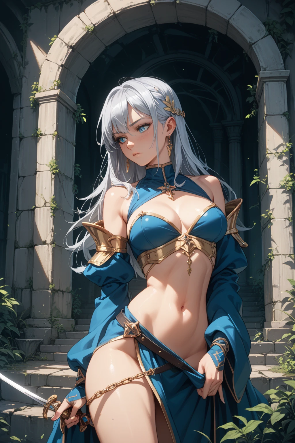 Anime high elf warrior princes sexy