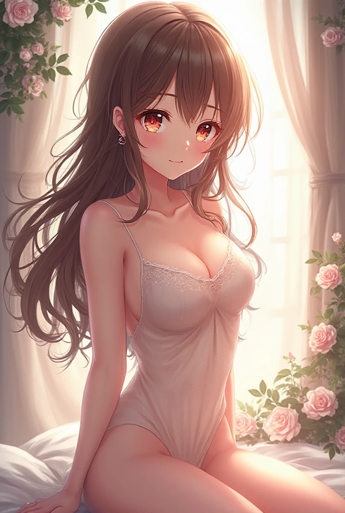 anime girl with big tits