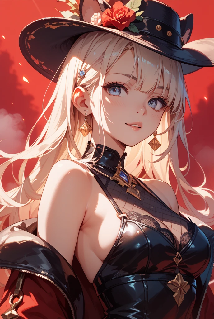 witch, beautiful and detailed girl with beautiful and detailed face with red long hair, anime screencap, Shock sensation, battleing, whole body, from_below, grabbing, extremely detailed body, flat chest, girl,woman,female, young,20 years old, medium hair, flipped hair, asymmetrical bangs, floating hair, red hair, beautiful detailed hair, huge ahoge, beautiful detailed cold face, doyagao, v-shaped_eyebrows, beautiful detailed deep eyes, parted_lips, blonde eyes, witch_hat, feathers made of ice, holding wand, magical_girl, There is battlefield behind the girl, A magnificent scene, detailed ice, detailed shadow, manga cover, very fine 8K CG wallpaper, absurdres, ultra detailed,