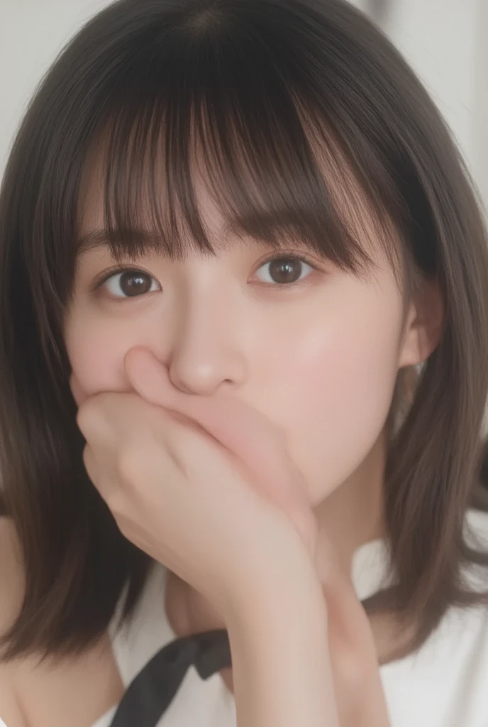 (((Fine image quality correction、Smooth image correction、Image quality correction for rough images:2.88、masterpiece、Highest quality、Very detailed、Artistic balance of light and shadow、Perfect Anatomy)))、(Surreal)、(Upper Body:1.5、high school girl、Great balance of facial placement)、(Highly detailed CG illustrations)、(Very delicate and beautiful)、Realistic quality、Realistic depiction、Realistic texture、Realistic texture、Realistic facial muscles、realism、Absolute rules、最高masterpieceのバランス、The most beautiful composition of a woman、Realistic creation and expression、