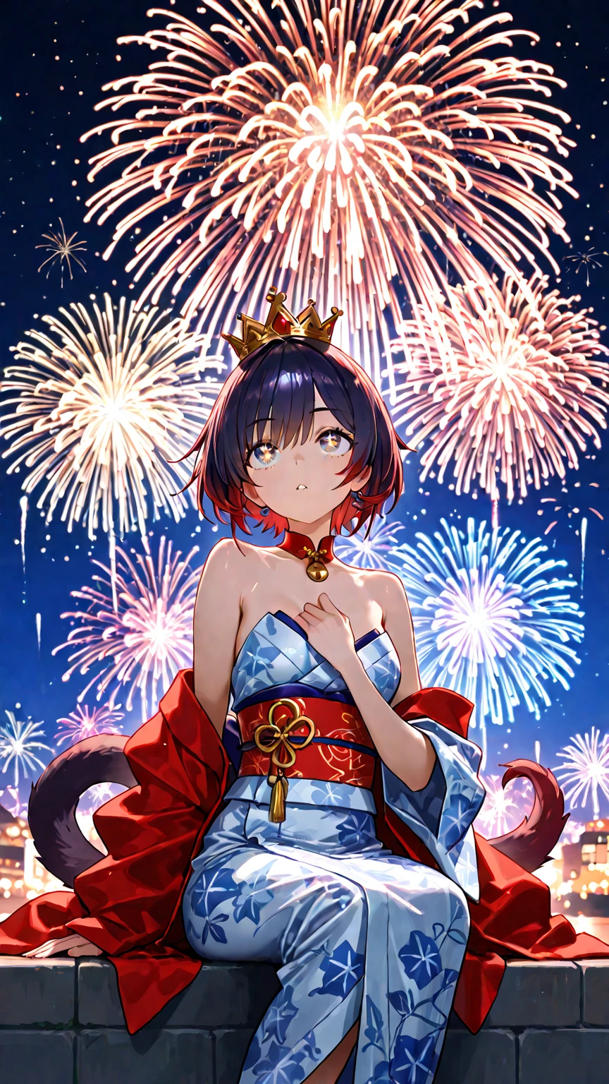 ((masterpiece)),((Ayako Katagiri)),((Katagiri Ayako)),((Mischievous Smile)),Anatomically perfect fingers,(((Christmas))),(((Santa Claus Costume))),winter,Separate costumes, navel,, shoulders