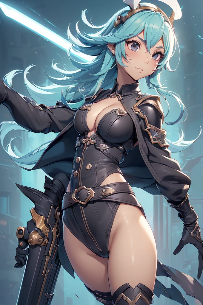((Finest quality)),(超A high resolution),(ultra-detailliert),(Meticulous portrayal),((Best CG)),(Finest works of art),Ultra-Precision Art,The art of astounding depiction,Fantasyart, ( Starry Midnight:1.3), (Windy wilderness:1.5), (1人の女性:1.5),(the witch),a navel,thighs thighs thighs thighs,boots,Dynamic poses:1.5:sneering:1.3,(Unleash the magic of light:1.5)