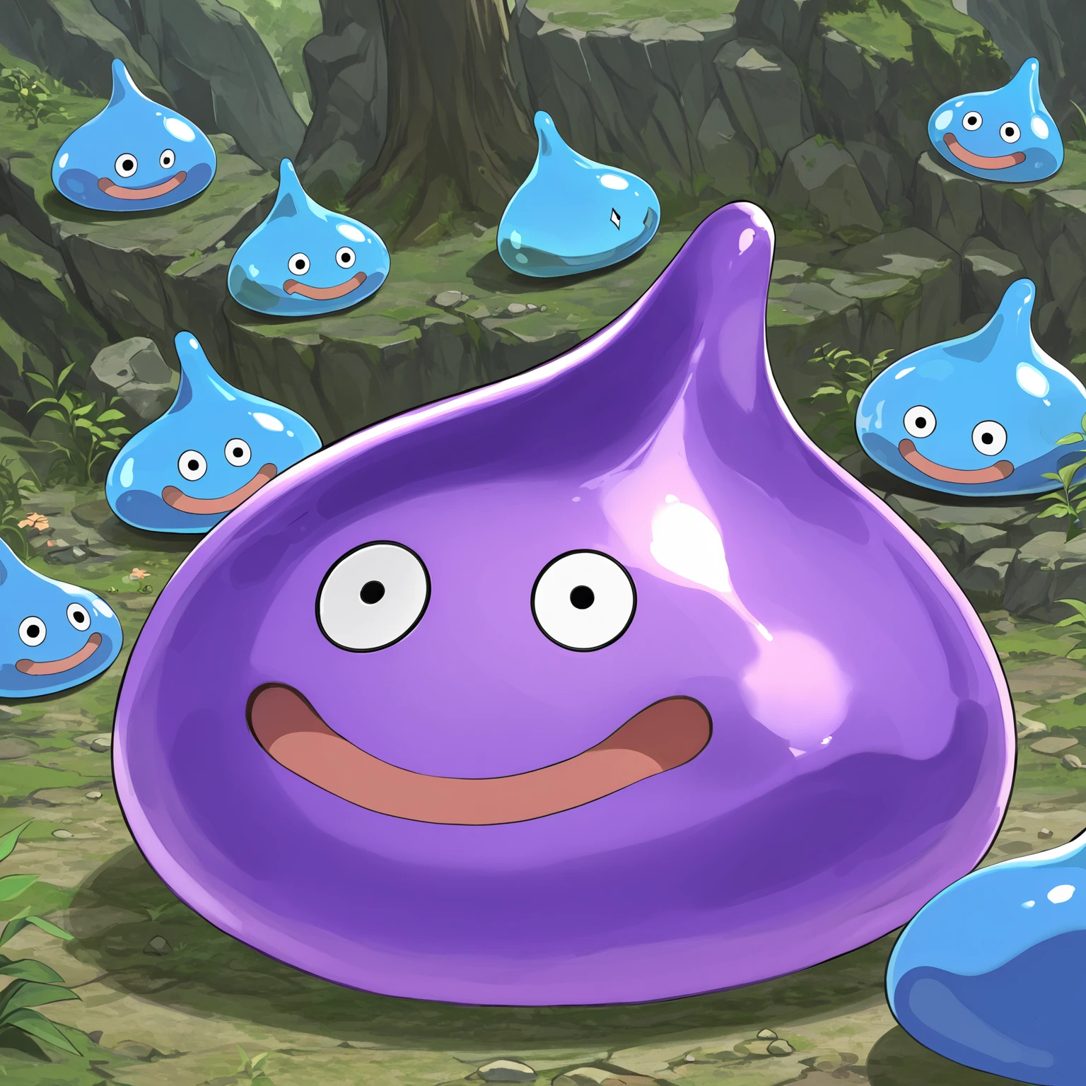 dqslime, slime \(creature\),