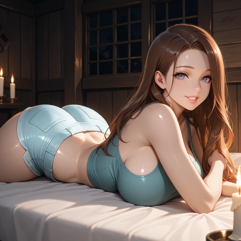 <lora:anal_beads_v0.2a:0.7>, Daisy, nude, anal beads, inside anus, masterpiece, correct anatomy, two legs, beautiful legs, two arms, lust, complete body, <lora:Daisy:0.9>, long hair, looking at viewer, blush, large breasts jewelry, nipples, nude, earrings, smile, brown hair, 1girl, Stomach, completely nude, solo, open mouth, blue eyes, pussy, collarbone, thighs, cleft of venus, crown, tiara