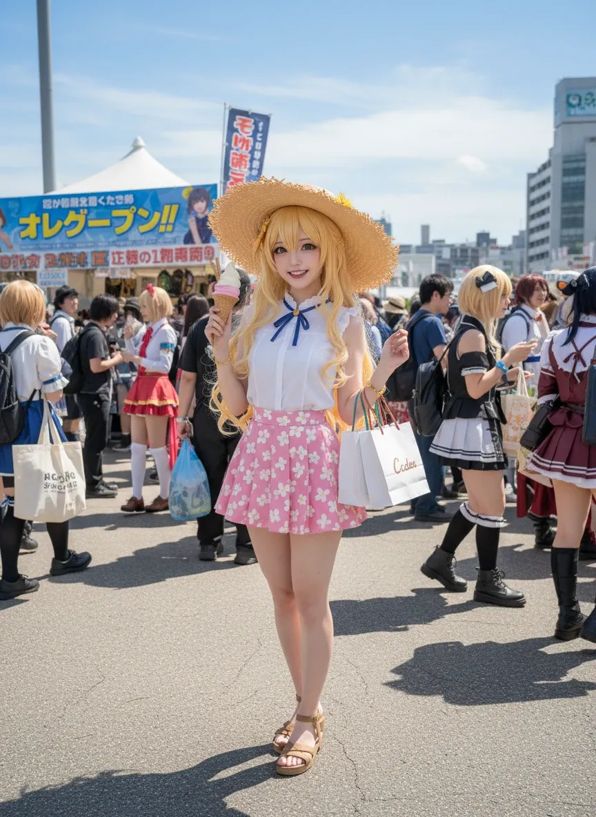 nanobananaкосплей для Комикета