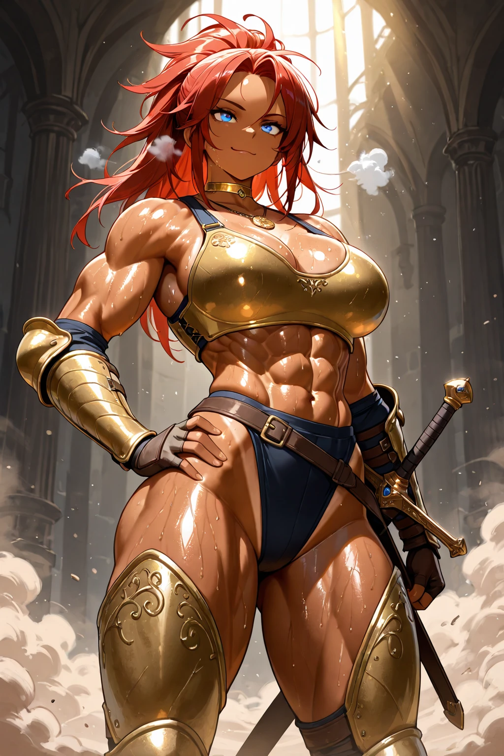 1 female warrior strong beefy body battle fantasy sci-fi
anime
gradient
by Yoshitaka Amano Bill Sienkiewicz