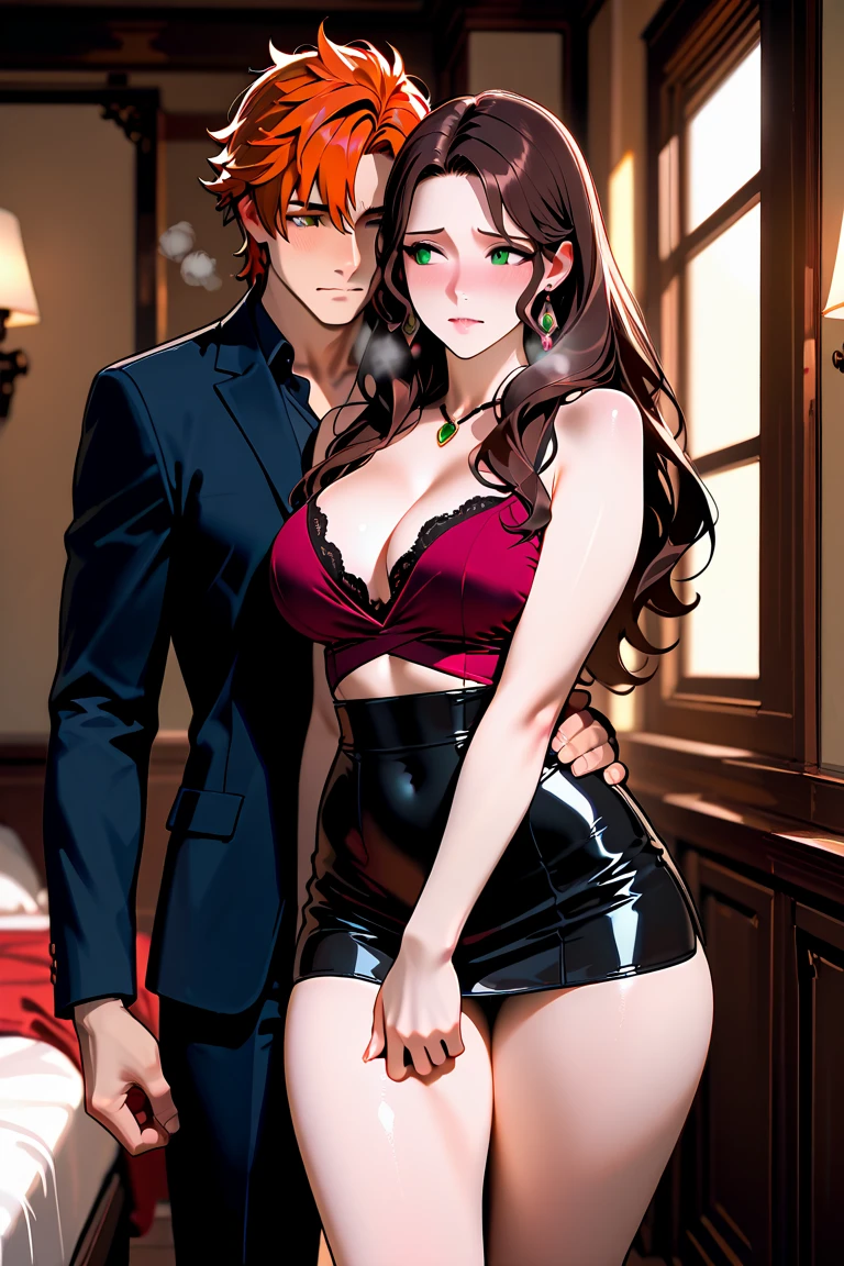 Game of thrones universe , tall mom TARGERYAN and son picture , small son hugging mom from behind, son grabbing mom breast, small son 8 years old holding mom tits, sexy beautiful face mom showing tits to son, mom surprised, mom and son hugging, son grabbing mom tits from behind, mom showing tits, portrait, sexy portrait, 1mom 1son TARGERYAN , small boy holding mom tits, , Sexy TARGERYAN MOM and boy, sexy TARGERYAN Mom seducing small nine years old boy (best quality, masterpiece, official art, highres:1.2), extremely detailed CG unity 8k wallpaper, photo realistic, ultra detailed, one topless MILF TARGERYAN with young boy , office topless lady seducing boy , long hair, brown hair, prefect face, brown eyes, (huge breasts:1.2), , open shirt tits exposed, skirt, pencil skirt, choker, bracelet, earrings, looking at son, cowboy shot, sexy MILF TARGERYAN having sex with small male PRINCE,sexy tall blonde teacher topless in classroom with son entangled,