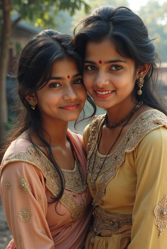 Indian girl kissing his boyfriend in rain
