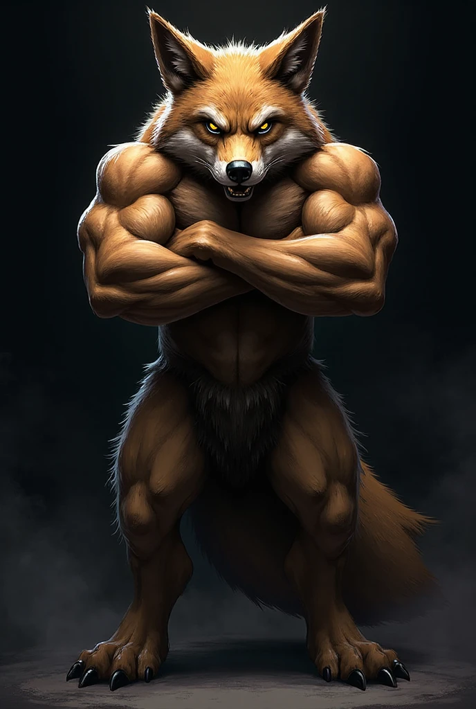 Wolf bodybuilding