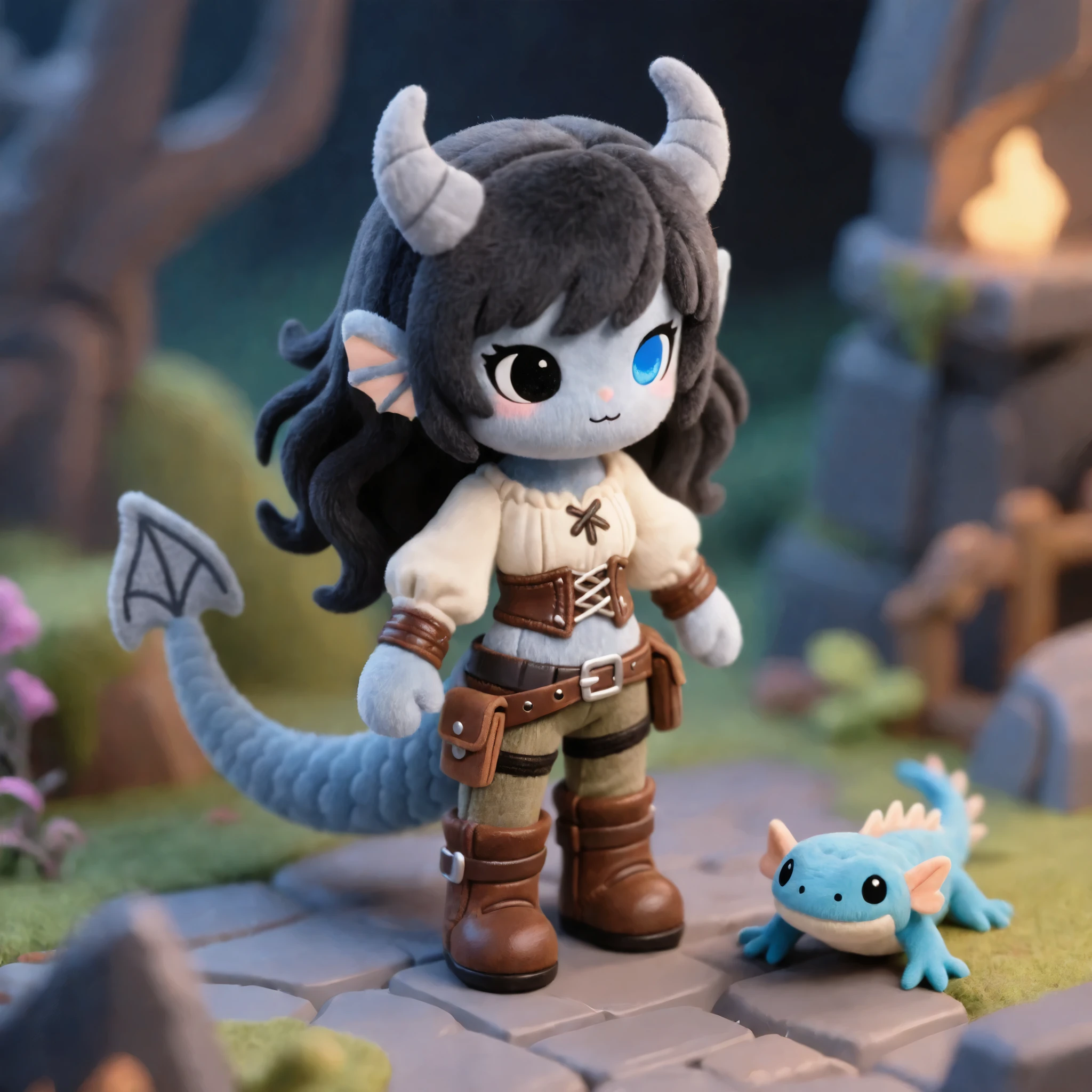 
fluffy plush,(fin-ear:1.3)