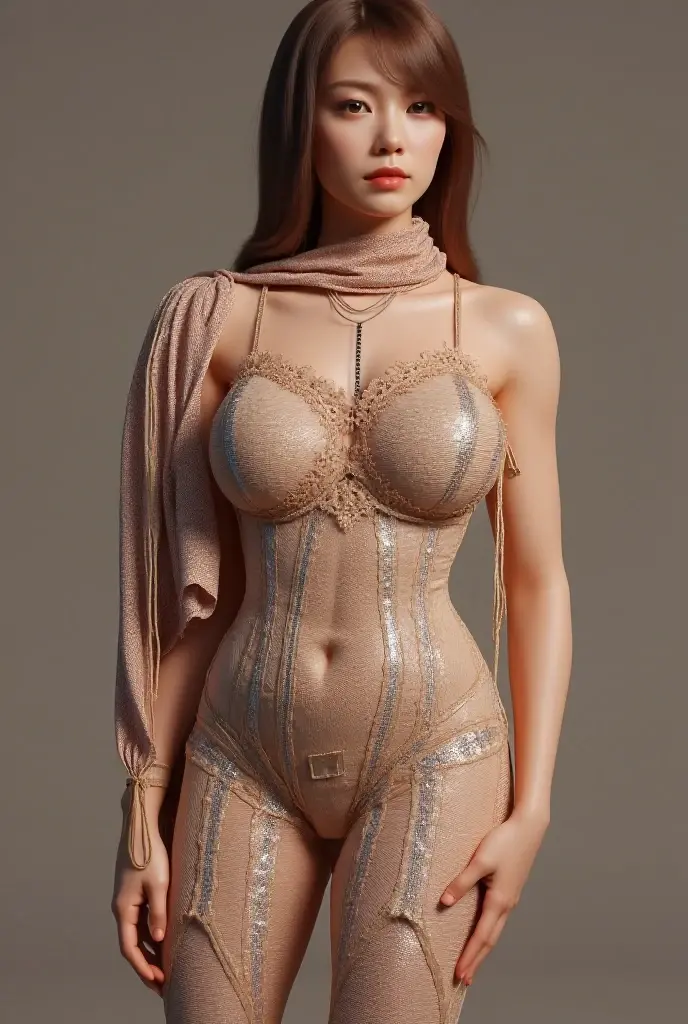 upper body, (sw1mc0v3r:1.2), shirt, see-through, fishnets,<lora:sw1mc0v3r-000010:1>, (sharp focus:1.2), portrait, ((posing)), (beautiful face:1.1), detailed eyes, luscious lips, ((skindentation)), (bright studio lighting:1.2), depth of field, bokeh