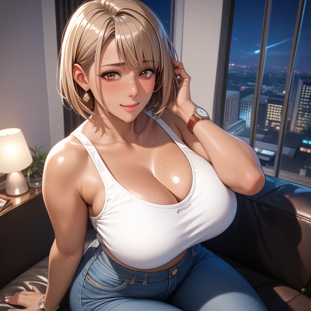 (ultra realistic,32k, masterpiece:1.2),(high detailed skin:1.1),( high quality:1.1),
<lora:tachibanachizuru-nvwls-v1:0.8>tachibana chizuru, silver hair, hair over one eye, collarbone, shorts, thigh highs, black camisole, yellow jacket, celestial citadel, radiant spires, divine essence, seat of celestial beings,,fighting stance, huge breast,large breast,,<lora:add_detail:0.95>,
(neon pastel light:1.1),blurry background,