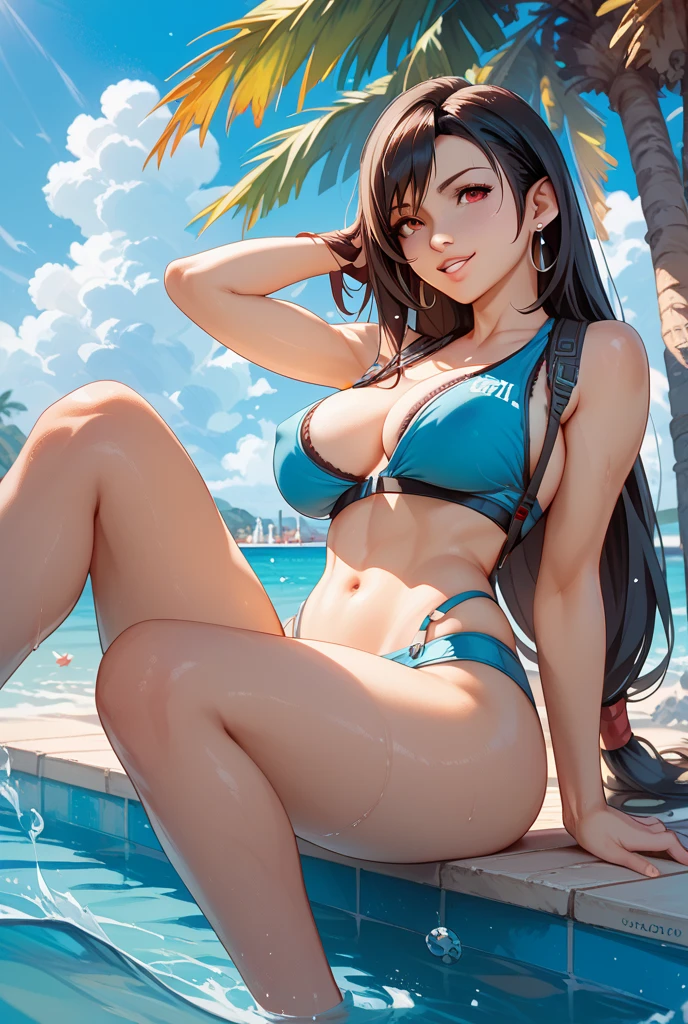 beautiful girl wearing bikini, photo realistic, hyper realistic, real image hand, extra limb, extra head, low resolution, 2k image) --auto --s2