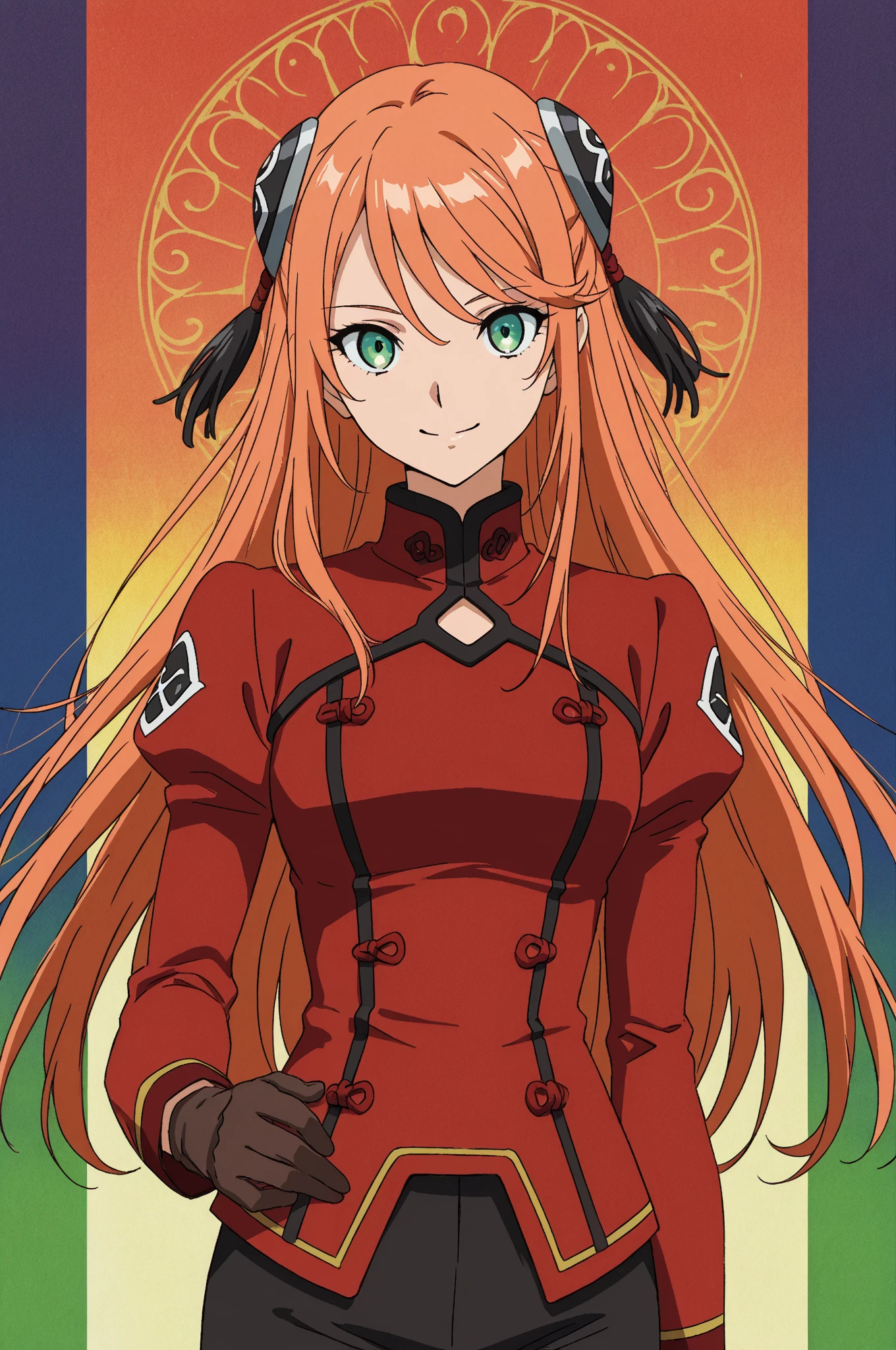<lora:ReZero:0.8>, smile, solo, closed mouth, Priscilla,