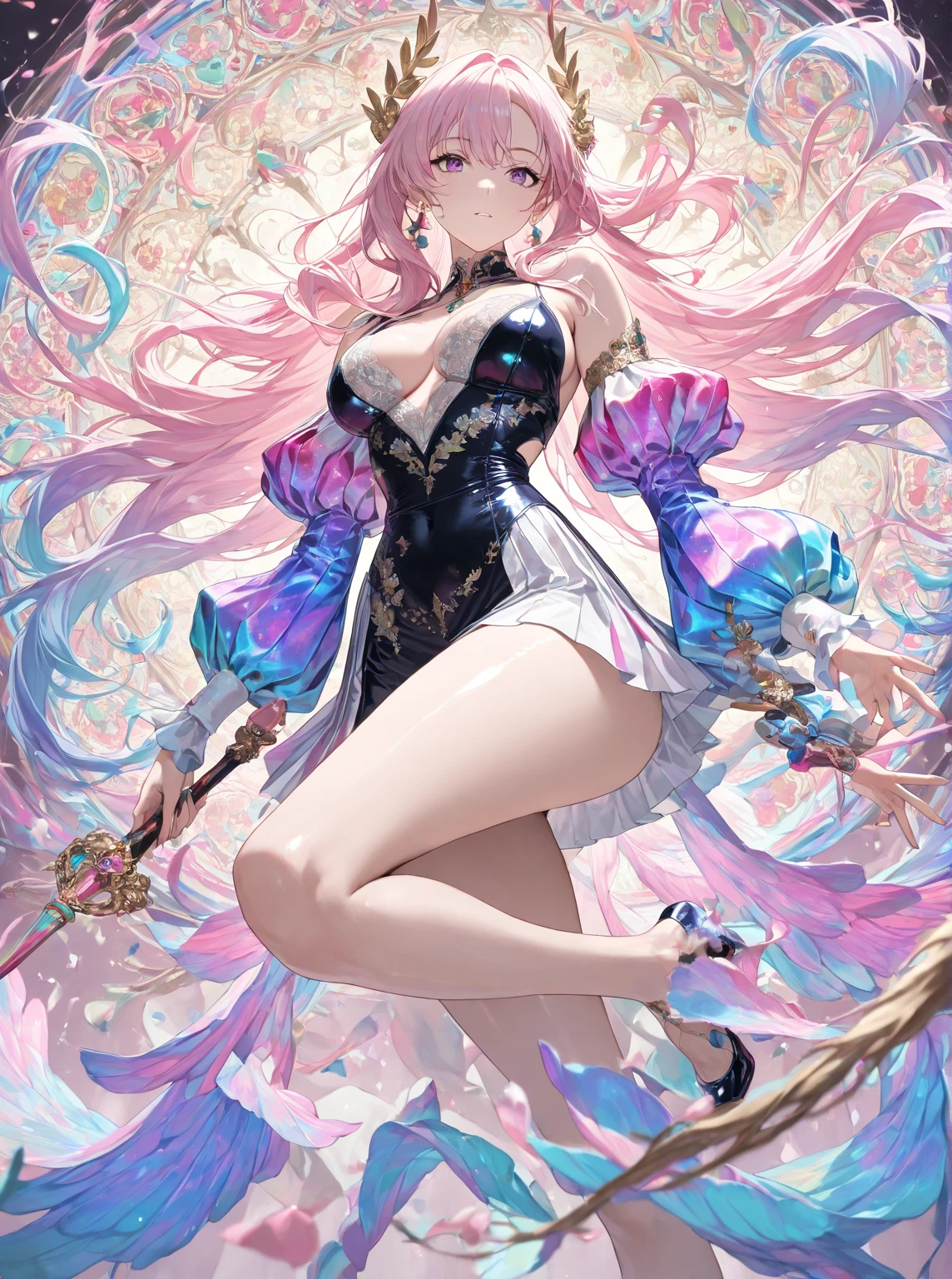 A beautiful alluring candy hybrid african female, covered in gooey sticky candy, curly afro pink cotton candy hair, dark skin, inside a gooey candy filled river at fantasy candy castle room, stripping on a dance pole, dance pole is made of striped candy, wearing clothes made of candy, fantasy Theme, candy Theme, Fiverr Dnd Character, Octane Render, Digital Art, Extreme Detail, 4k, Ultra Hd, Polished, Beautiful, Hyperdetailed, Intricate, Elaborate, Meticulous, Photorealistic, Sharp Focus, Wlop, Character Design, Unreal Engine, 3d Rendered, Volumetric Lighting, Reflections, Glossy, Digital Illustration, Pose, Suggestive Pose, Lewd, Full Body Shot, anatomically correct 💖❤💕💋❣