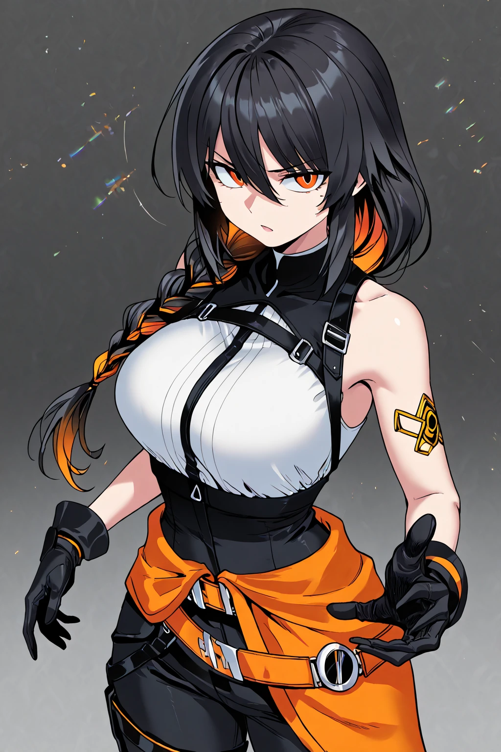 <lora:s-force_rappa_chiyomaru_v1:1>s-force_rappa_chiyomaru,S-Force_Rappa_Chiyomaru_outfit, leotard under clothes, headgear, open jacket, gloves, high heel boot,highleg,, (hyper extreme detailed),(masterpeace),(hyper extreme),(photorealistic),CG,(colour:1.2), beautiful lighting,light from the front,official art,beautiful art ,beautiful eyes,flat lines,dark light,perfect eyes,best quality,4k,8k,