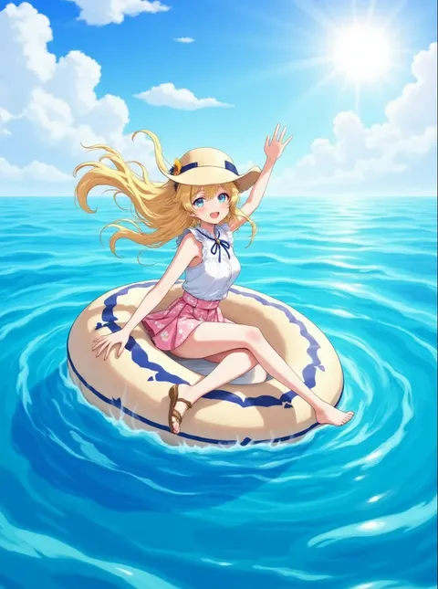 Ich möchte gerne Boot fahren und spielen.