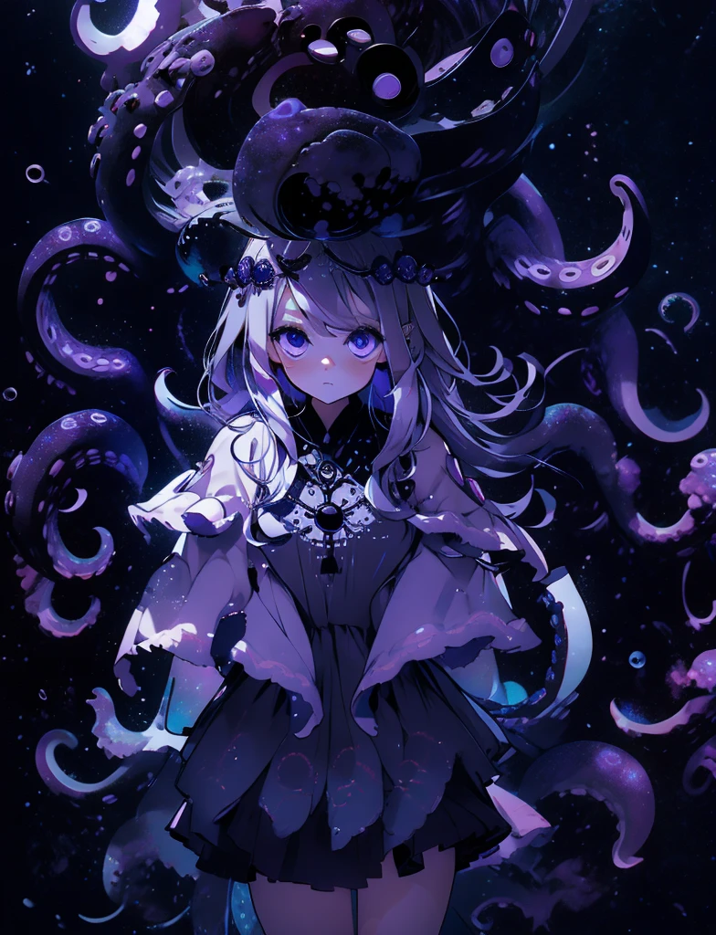 rem_\re_zero\, kamisato ayaka, <lora:add_detail_v5:1>, moon:1, 135mm, l usm, handcuffs, cold colors, girls, lovecraft cthulhu