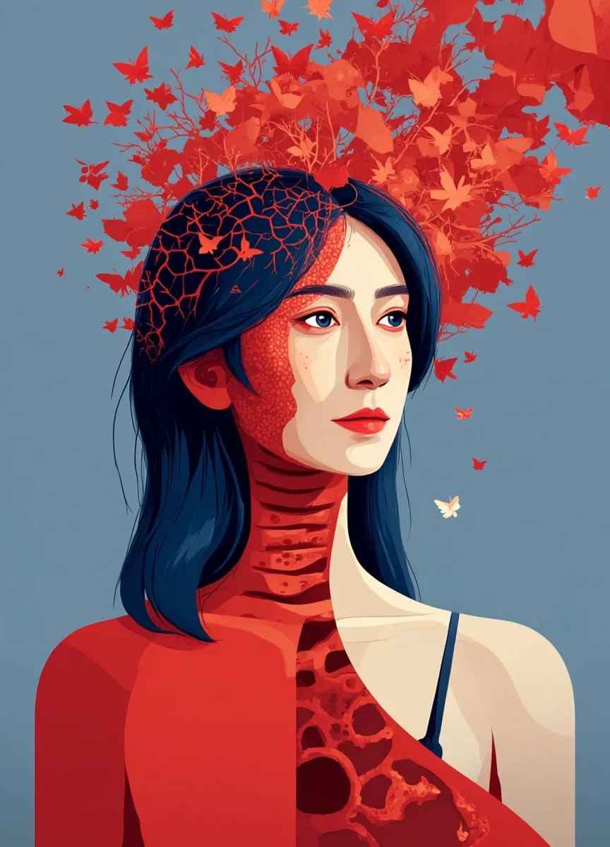 Kupu-kupu Neural Poligonal