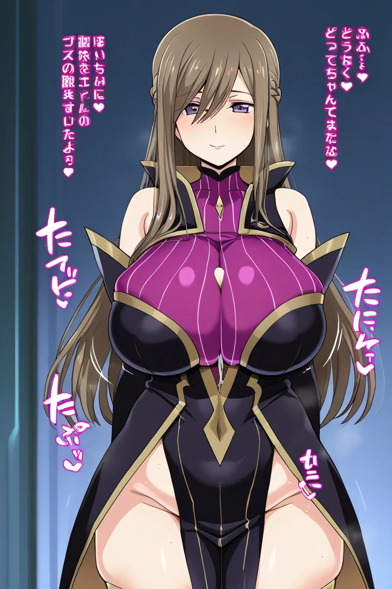 masterpiece,best quality,super detailed,ultra detailed,extreme detailed,extremely detailed,ultimate detailed,hyper detailed,himawariwayorunisakunibe, blush, big breasts,demon horns,demon tail,pointy ears, solo,standing,smiling, thigh high,detached sleeves,necktie with bell,slingshot swimsuit,wrist cuffs,purple crop top,cape,wings,in tavern,<lora:HimawariwaYoruniSaku:0.8>