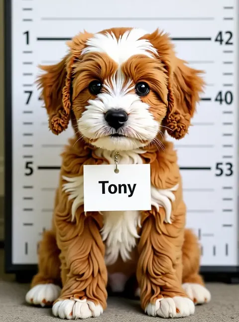 Delincuente de mascotas adorables