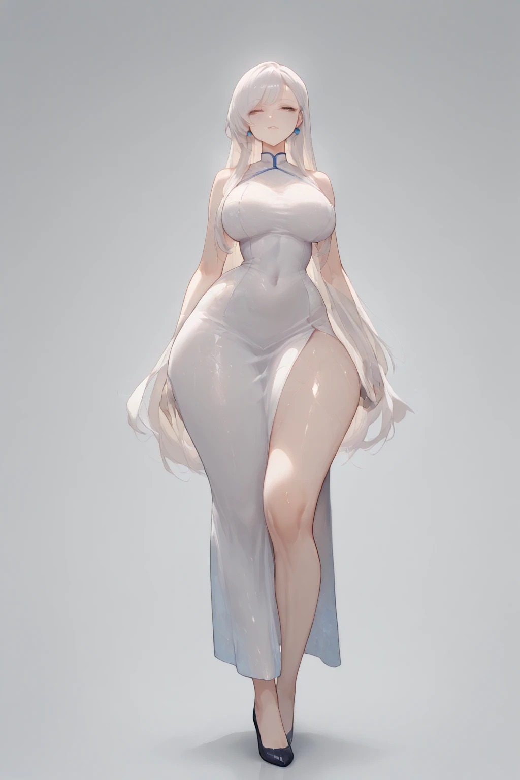 masterpiece, 2010s anime style digital painting<lora:EnvySendNoodzXL01:-1>, 1girl, woman, rough digital painting, (full body:1.2), 1boy, man, masculine, solo, [:creative costume design,:0.2] demolitionist, longcoat, caucasian, beige hair, (chubby:1) build, simple background, moba character concept art, bombshell hair, light silver hair, Curls,parted bangs, thicc body, wide hips, narrow waist, large breasts, chinese, (noon, architecture, mysterious Queencore train:1.3)<lora:EnvyAnimeDigitalPaintingXL01:0.7>