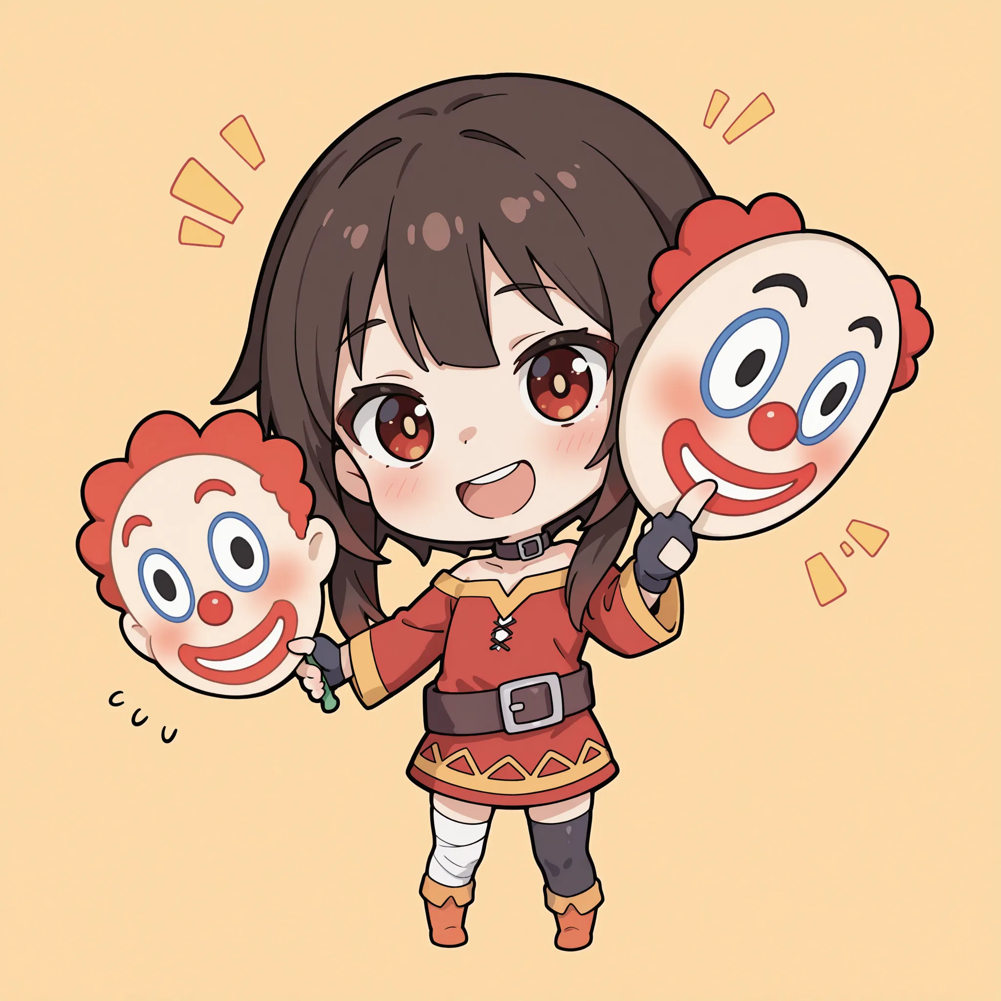 Holding Joker Mask Meme