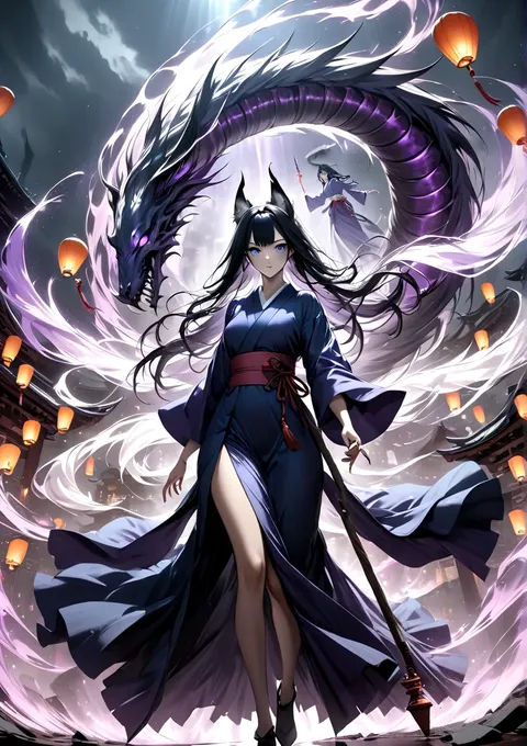 DETAILED YUKATA WITCH V2.0: kitsune (Cáo)  style 