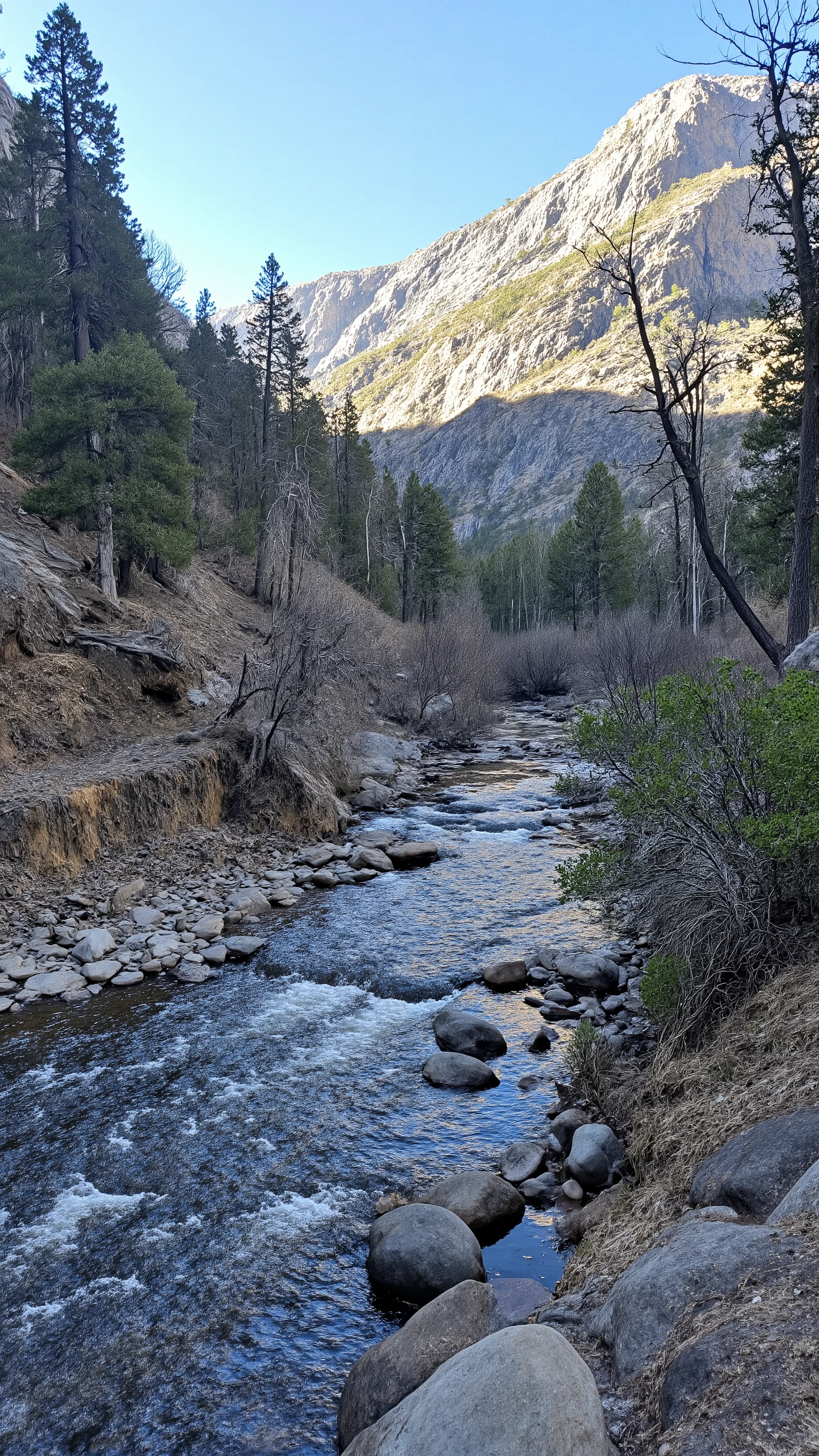 highdefinition image、capture the grandeur of California's Yosemite Park、clear large and small rivers flowing between towering white granite cliffs、the many huge waterfalls that flow down there、valleys and trees々Clear large and small rivers flowing between、
