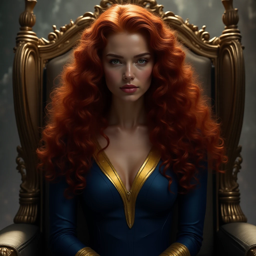 gorgeous (christina hendricks:1.3) flames in hair, cosmic energy, robotic, (extremely detailed CG unity 8k wallpaper), full shot body photo of the most beautiful artwork in the world, cloak armor, professional majestic oil painting by Ed Blinkey, Atey Ghailan, Studio Ghibli, by Jeremy Mann, Greg Manchess, Antonio Moro, trending on ArtStation, trending on CGSociety, Intricate, High Detail, Sharp focus, dramatic, photorealistic painting art by midjourney and greg rutkowski and artgerm