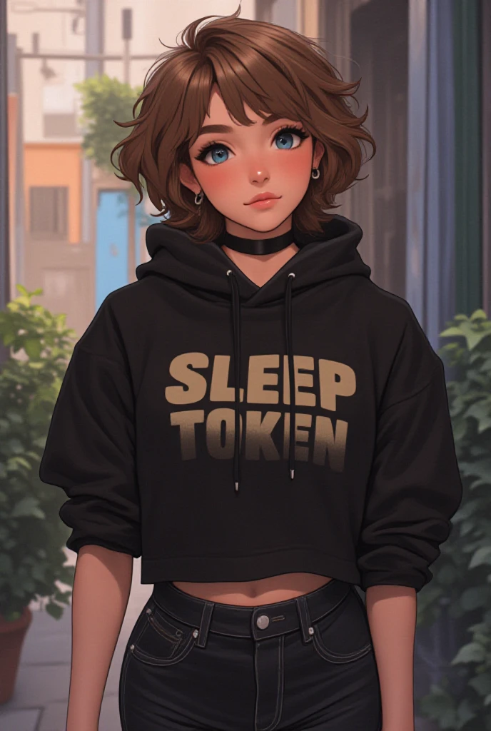 A short girl and black guy, girl wearing a oversized plain pink T-shirt seduces viewer while looking at viewer in the washroom, view from bellow, healthy thighs,
, , (evil smile:1.2), off-shoulder, long sleeve, tan skin, Saucy, blush,
The guy puts his hand on the girl's shoulder,
absurd-resolution, ultra-detailed, best quality, cute illustration,