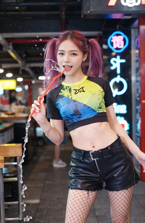 ​​Who cares what you blow? Just blow into the straw!​