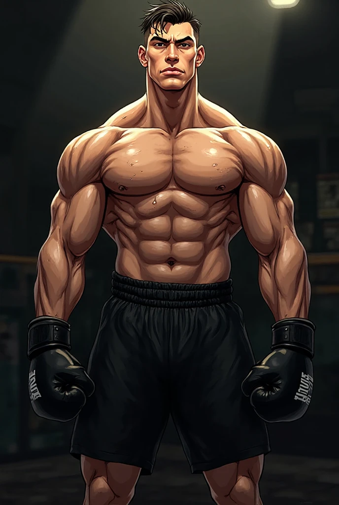 (masterpiece, best quality,absurdres ), 1man, muscular, detailed eyes, running to camera, full body, illustration,(two-tone background, ), <lora:add_detail:0.5>