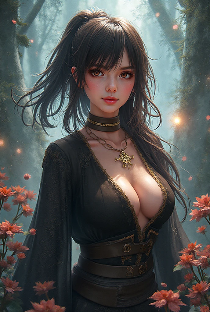 ((ultra detailed, masterpiece, best quality))
<lora:WTriss:0.8>
WTriss, 1girl, solo, red hair, hair ornament, dress, bare shoulders, jewelry, pose, waterfalls falling, no nudity, rendered in octane, surrounded by epic sci fi landscape by simon stalenhag, realistic