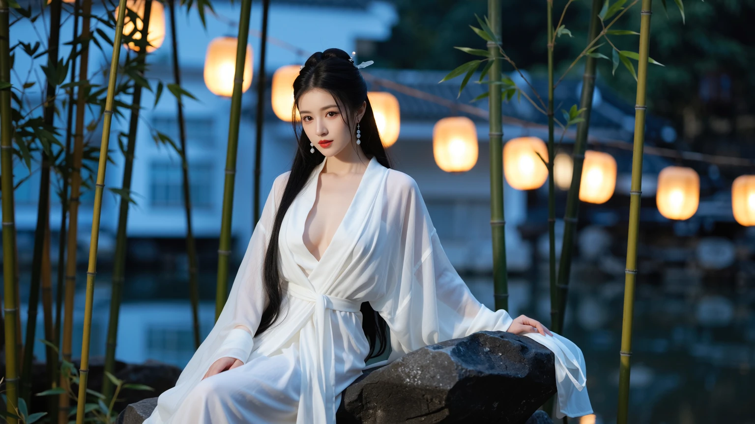 BAINV, (masterpiece, best quality:1.2), 1girl, solo, ((off shoulder clothes)), In the depths of Wonderland，The moonlight falls like water，foggy room，The figure of the heroine is vaguely visible，Just like the fairy in the painting，Slender  legs，Very nice legs，Leaking  legs，Big ，美丽而又带着一丝mystery的色彩。Her face is beautiful and delicate，Like finely carved jade，Showing otherworldly beauty。The eyebrows are picturesque，The waves in my eyes are like twinkling stars，Show the light of perseverance and wisdom。The bridge of the nose is straight，Lip color like cherry，The slightly raised corners of the mouth reveal confidence and calmness。Her face is well defined，The skin is as fair as jade，Reveals a healthy glow，Just like a fairy, she never eats fireworks in the world。Her makeup is light and delicate，Not too much embellishment，But enough to show her temperament and charm。Light-colored foundation brings out the transparency of the skin，A light eyebrow pencil outlines her perfect eyebrow shape，Eye makeup is eye shadow and eyeliner，Make her eyes brighter and more energetic。嘴唇涂上grace的口红，Adds a bit of charm and sophistication。她的衣服grace别致，Clothes flutter，It seems like it will be blown up by the wind at any time，drifting into the distance。既不失grace，Also showed her extraordinary skills。Rocking with her movements。Her hair is tied back casually，Secure it with a hosta，A few strands of hair are fluttering gently in the wind，Adds a bit of softness。Her figure is looming in the fairyland，宛如一道美丽的风景线，attracted everyone's attention。She seems to be a fairy in wonderland，Big 美丽、grace、mystery、and full of power。