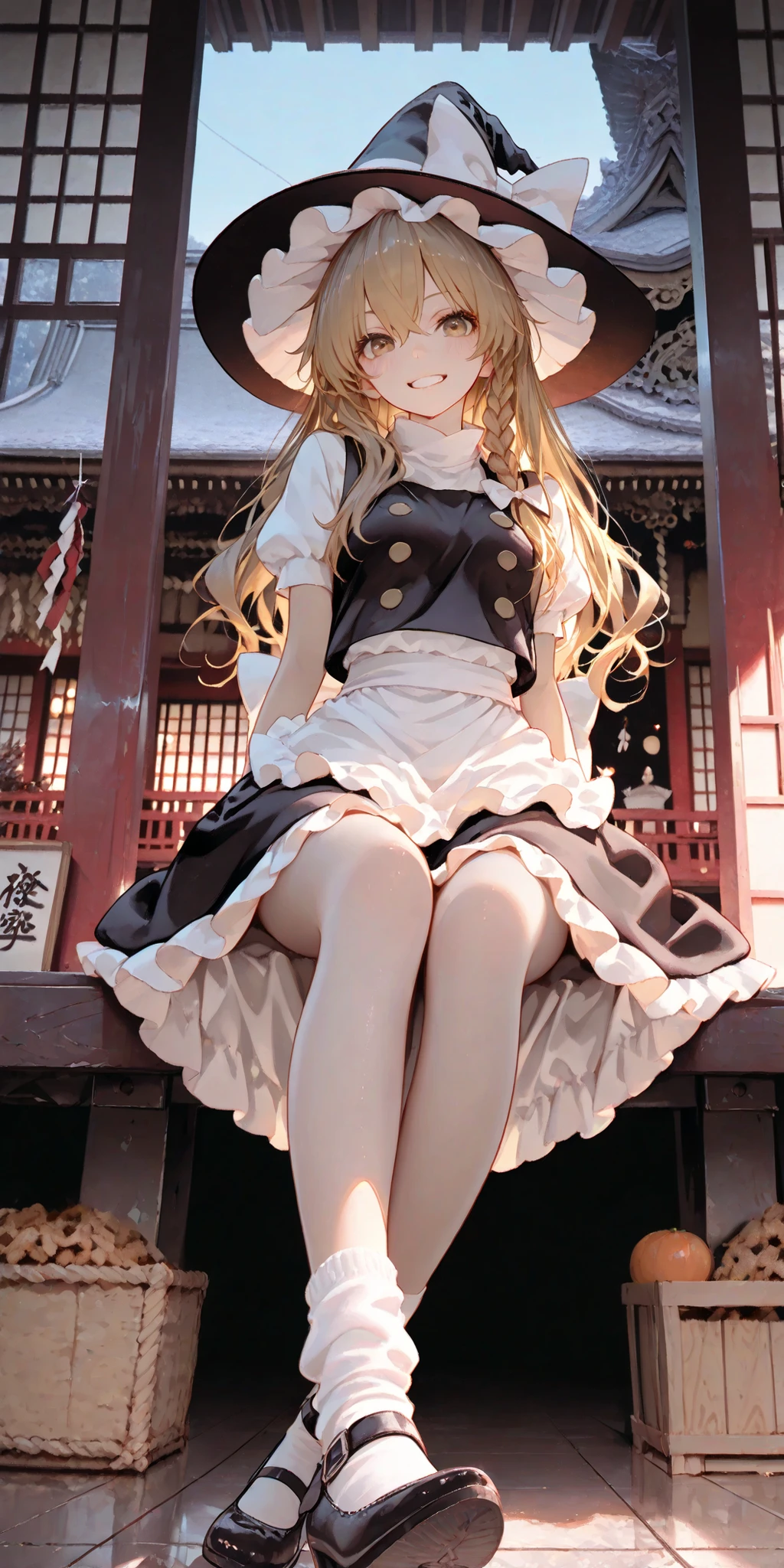 shrine, Fluorescent color, growing, Glossy effect, clear contours, bright color, high contrast, dark background, Digital Art、dynamic angle
Marisa Kirisame、、witch hat
Delicate,masterpiece,Highest Quality,detail,high resolution,high resolution,4K,8k,beautiful artwork,watercolor, BREAK, soft, かすかな線とbright color調で夢のようなもろい外観を作り出しています, BREAK, (Touhouproject,marisa kirisame:1.3),(Alone), cute girl with good taste,smile,Dynamic Cute Pose from Above、The Royal Family、mouth closes、apron dress、The star-shaped barrage scattered、Aerial、fly through the sky、Mr.々pose