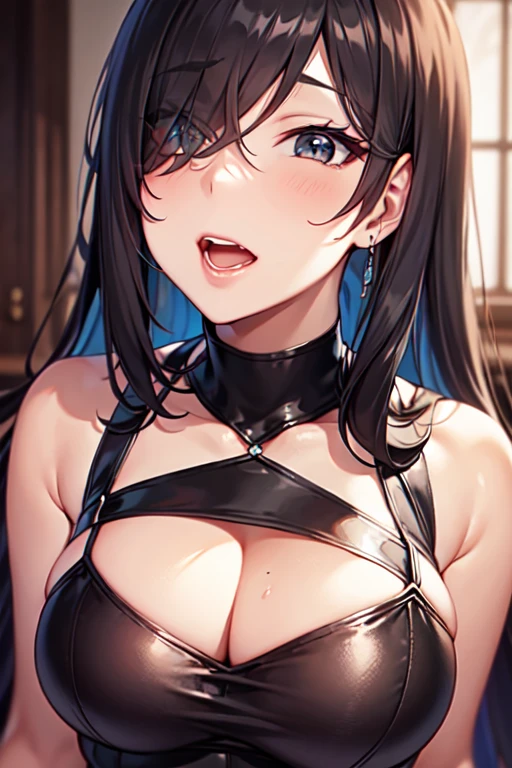 nsfw, (1girl) (digital) ((collar, cuffs, chain, metal collar)) , best quality, <lora:boldline:0.2> <lora:hairdetailer:0.2> cuff2collar, <lora:cuff2collar:1>