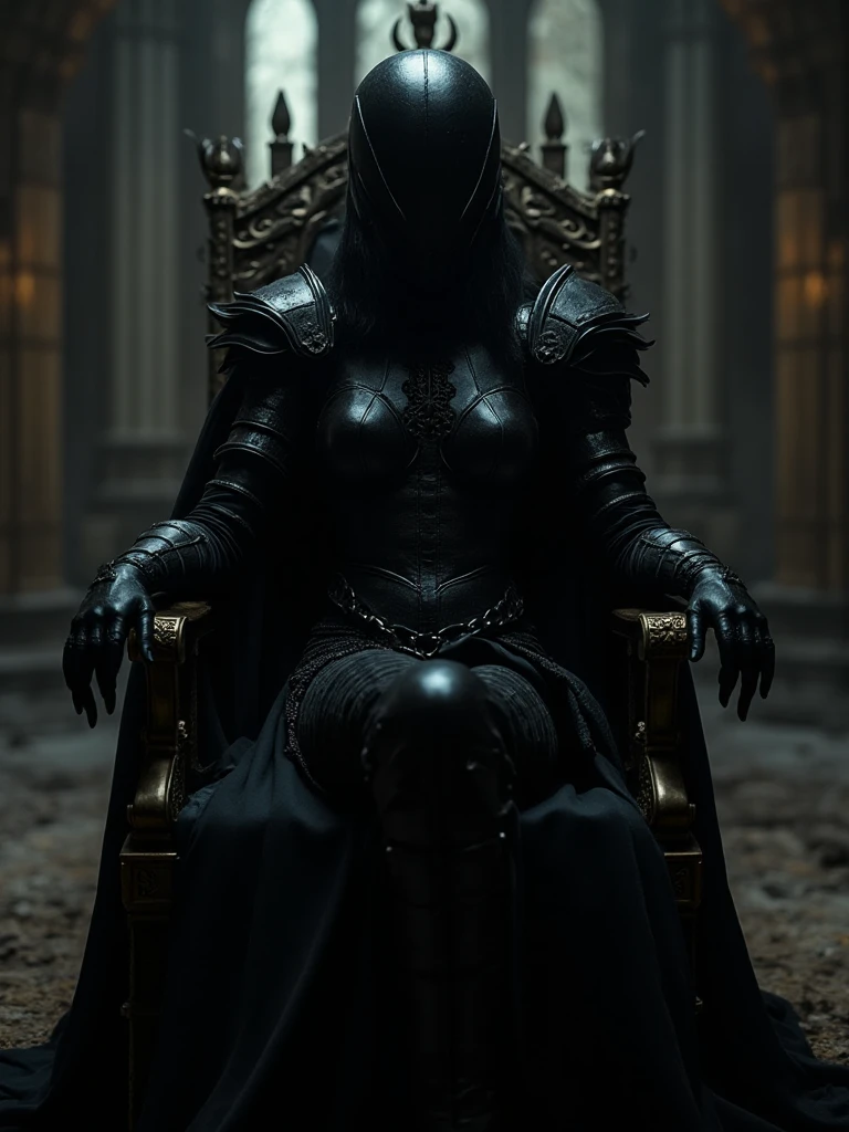 a (((queen))) in holding a sword of flames in 80sdarksouls style