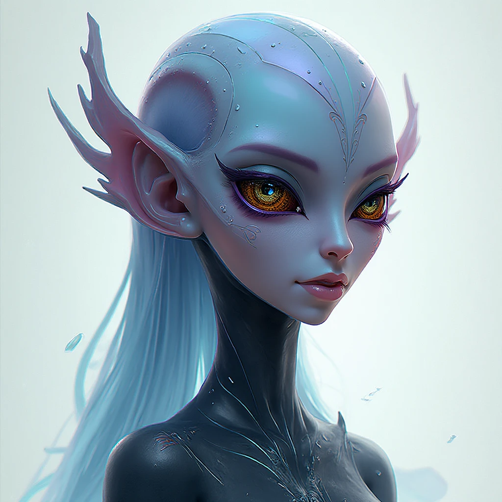 Default avatar profile style alien - SeaArt AI