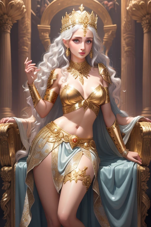 With ultra detailed rendering and a high resolution finish, bring to life the alluring image of the snake empress. Show her sitting on her throne, surrounded by the mystical creatures of her kingdom, her ethereal beauty captivating all who lay eyes upon her.