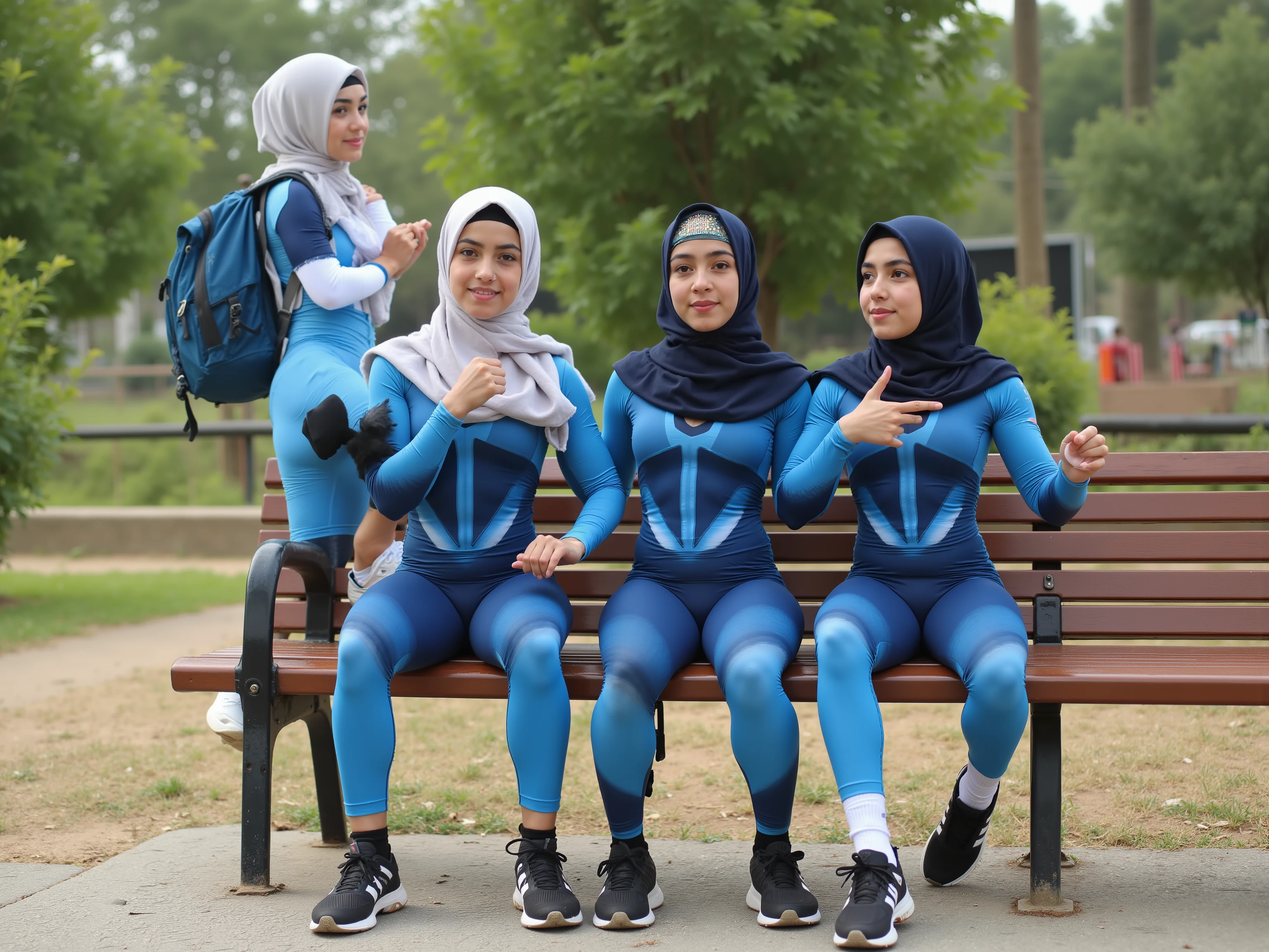 (( 1 very small young hijab girl ))), 1 very young very small hijab girl, Sixpack, massive musculare Beine, Hidschab ,She wears triathlon clothing bodysuit one-piece shorts with length to knee-tight worn nylon carbon gradient light blue masterful black border pattern Gradient-Adidas Gradient-Zerosuit-V-flare-tight, They sit together on a bench in school garden, They sit together on a bench in school garden, ((( very young girl ))), Sixpack, several Arabic-African-cosplay sexy young little very young girls, They sit together on a bench in school garden, mager, shy smile, nice, winzig, klein, verschwitzt, Group of Hijab-Schoolgirls, very young little girls, muscular, weightlifting body, wears tight clothing, Federgewicht, Kein Fett, nur Muskeln, small size, , best quality, 8K, is very detailed, ultrarealistisch, nice aesthetisch, shy, eingebildet, unterschiedlich nicee sehr attraktive musculare mädchen, Hidschab, Muskeln, sichtbare Muskeln, Sichtbarer Sixpack, verschwitzt, Extrem nicee Mädchen, sehr dunkle Haut, massive Muskeln, definierte Muskeln, Federgewicht, Maghrila, erkennbar, definierter Sixpack, Kein Fett, nur Muskeln, Selbstfallen, arrogant, frech, eingebildet, enge Muschi, Arabisch, seitlich, Ultra HD, ultrarealistisch, ultra quality, Harter Sixpack, massive Muskeln, 1 Kleine und nicee aber sehr junge Mädchen, small body size , 16 years old and small, wear tight clothing, mehrere sehr definierte dünne musculare kleine Mädchen, Only tiny little girls, sehr dunkle Haut, Ästhetisch nice, cheeky smile , 16 years old and small, muscular, 1 Tiny Small Young Girl, 16 years old and small, 16 years old and small, 16 years old and small, tiny small defined muscular body, looks at the camera horny young girl, 16 years old and small