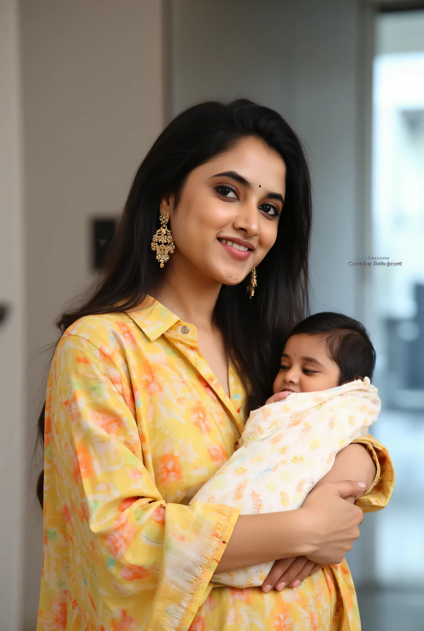 18;years old cute Full body photo portrait of beautiful indian , having small boobs ,1 pregnant girl, with his cute little new born boy baby with Solo, High Resolution, Masterpiece, Accurate, Anatomically Correct, Award Winning, Best Quality, Damaged, Detail, HD, High Details, High Quality, Quality, Retina, Super Detailed, UHD, Textured Skin, One Side Up, soft hair small breasts, Smile, standing position full body view , in deep nude bending naked nude showing boobs