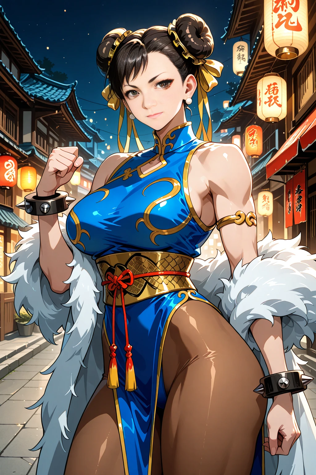 Street Fighter Chun-Li Ge Ji Khan Chinatown