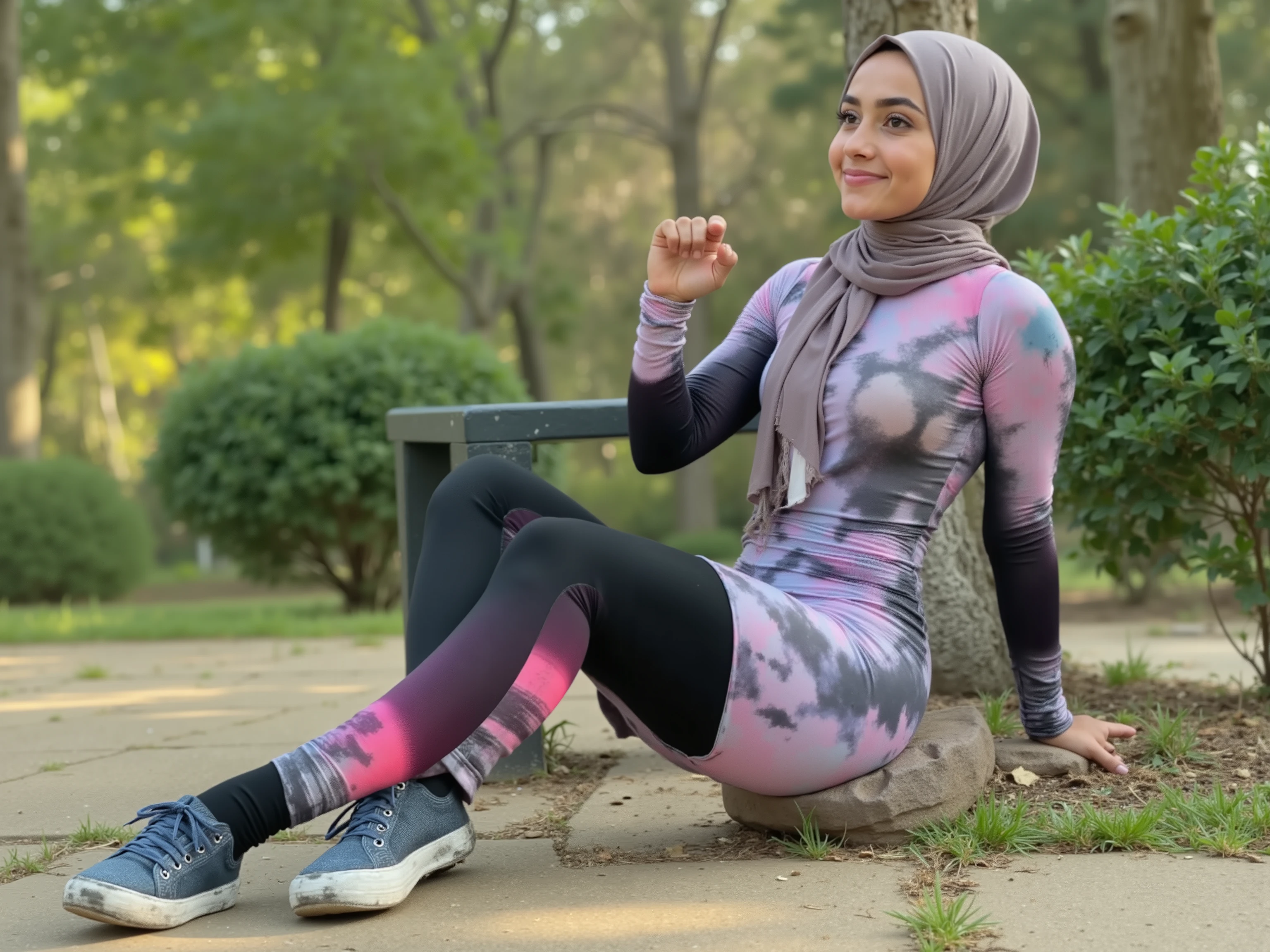 (( 1 very small young hijab girl ))), 1 very young very small hijab girl, Sixpack, massive musculare Beine, Hidschab ,She wears triathlon clothing bodysuit one-piece shorts with length to knee tight worn nylon carbon gradient light light pink masterful black scifi border pattern gradient Adidas gradient zero suit up to knee V flare tight, She sits on bench in school garden, She sits on bench in school garden, ((( very young girl ))), Sixpack, several Arabic-African-cosplay sexy young little very young girls, She sits on bench in school garden, mager, shy smile, nice, winzig, klein, verschwitzt, Hijab-Schoolgirl, very young little girls, muscular, weightlifting body, wears tight clothing, Federgewicht, Kein Fett, nur Muskeln, small size, , best quality, 8K, is very detailed, ultrarealistisch, nice aesthetisch, shy, eingebildet, unterschiedlich nicee sehr attraktive musculare mädchen, Hidschab, Muskeln, sichtbare Muskeln, Sichtbarer Sixpack, verschwitzt, Extrem nicee Mädchen, sehr dunkle Haut, massive Muskeln, definierte Muskeln, Federgewicht, Maghrila, erkennbar, definierter Sixpack, Kein Fett, nur Muskeln, Selbstfallen, arrogant, frech, eingebildet, enge Muschi, Arabisch, seitlich, Ultra HD, ultrarealistisch, ultra quality, Harter Sixpack, massive Muskeln, 1 Kleine und nicee aber sehr junge Mädchen, small body size , 16 years old and small, wear tight clothing, sehr definierte dünne musculare kleine Mädchen, Only tiny little girls, sehr dunkle Haut, Ästhetisch nice, cheeky smile , 16 years old and small, muscular, 1 Tiny Small Young Girl, 16 years old and small, 16 years old and small, 16 years old and small, tiny small defined muscular body, looks at the camera horny young girl, 16 years old and small