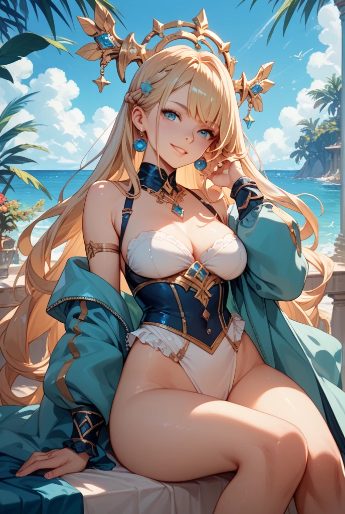 (best quality), [masterpiece], ((beautiful:0.75) cute girl:0.75), [clear and clean] pixiv (illustration)