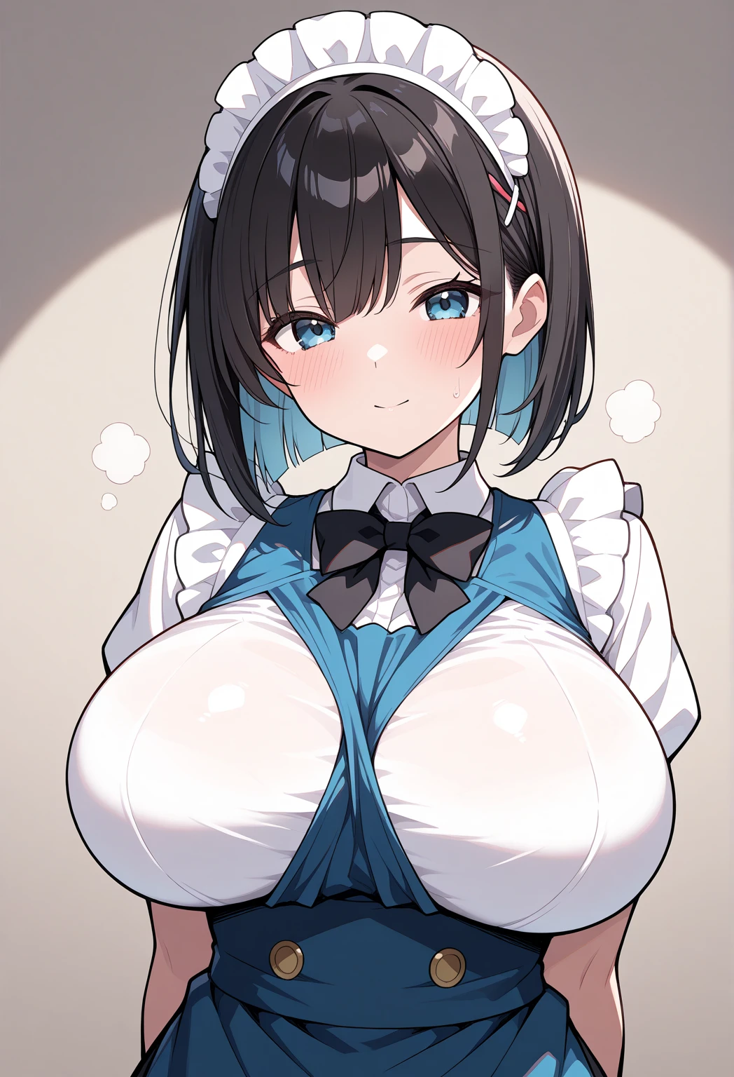 EishinFlash,Horse's ears,short hair,1 girl,,,?????,尖った?????,?????の谷間,Underbust,Side Boob Barbosa,(blush),((Embarrassing)),Spread and ??????????((White ??????))Round 1(((?????を持ち上げる)))((View from below、View from below))Upper body close-up