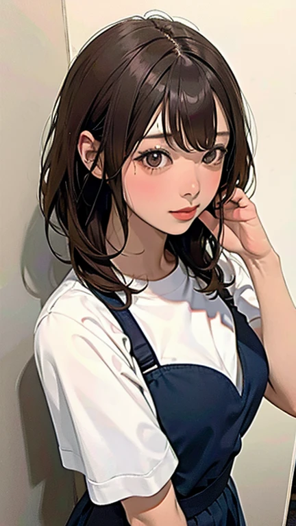 locker room, tracksuit,(Thin type:1.5),(natural large :1.5),( random hairstyle , long hair),( best image quality ,8k), ultra-realistic , 最 High Quality , High Quality , High Definition , High Quality のテクスチャ, high details, Beautiful Details , Fine Details, very detailed illustration, Detailed texture, realistic expression of face , Masterpiece, Model Style, 8 heads,