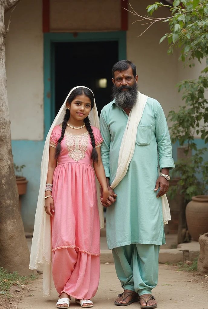 Create Indian cute girl and boy 20 your old 